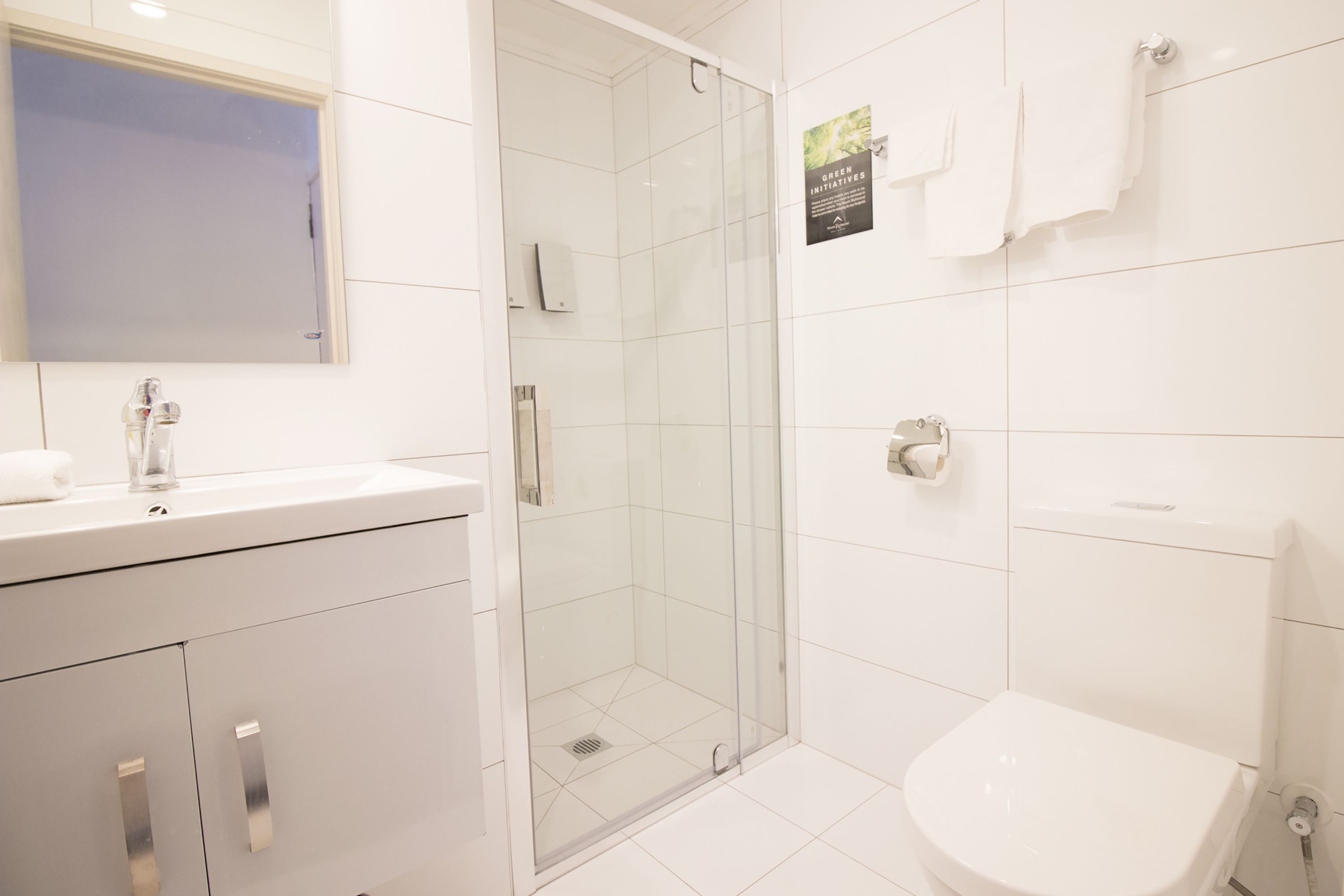 studio | bathroom | free toiletries, hair dryer, towels