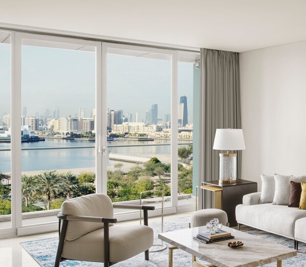 Signature Apartment, 2 Bedrooms (Waterfront) | Lake view - InterContinental Residence Suites Dubai Festival City by IHG (Dubai)