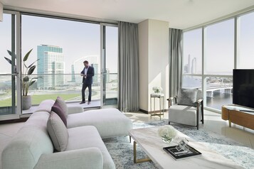 1 phòng ngủ, bộ đồ giường cao cấp, minibar, két bảo mật tại phòng 