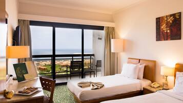 1 slaapkamer, een minibar, gratis babybedden, extra bedden