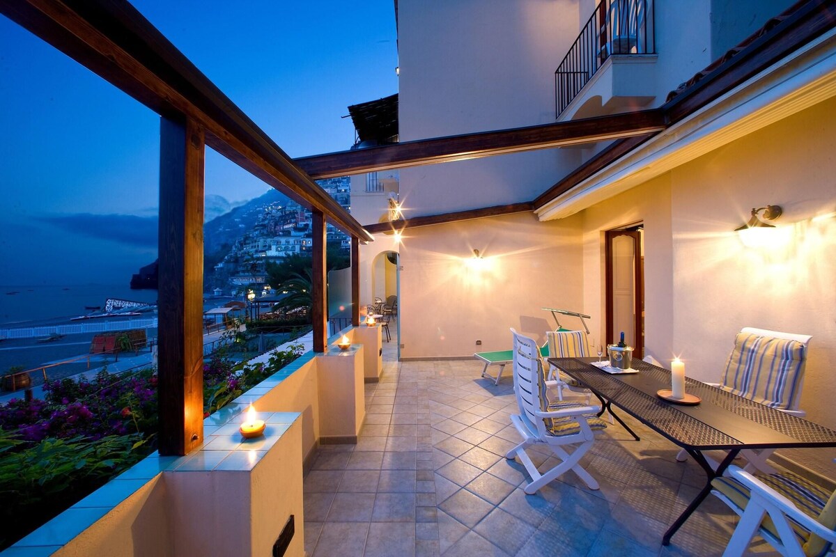 Apartment, 1 Bedroom, Sea View (4 Twin Beds)