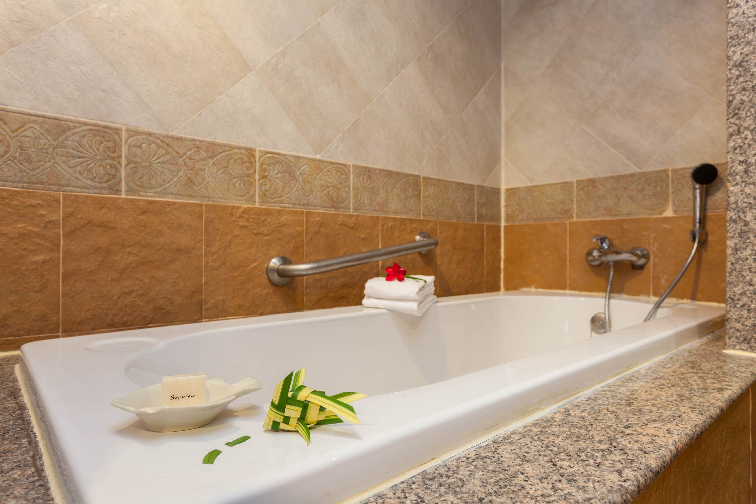 deep-soaking bathtub