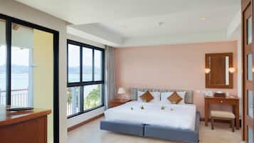 In-room safe, desk, blackout curtains, free cots/infant beds