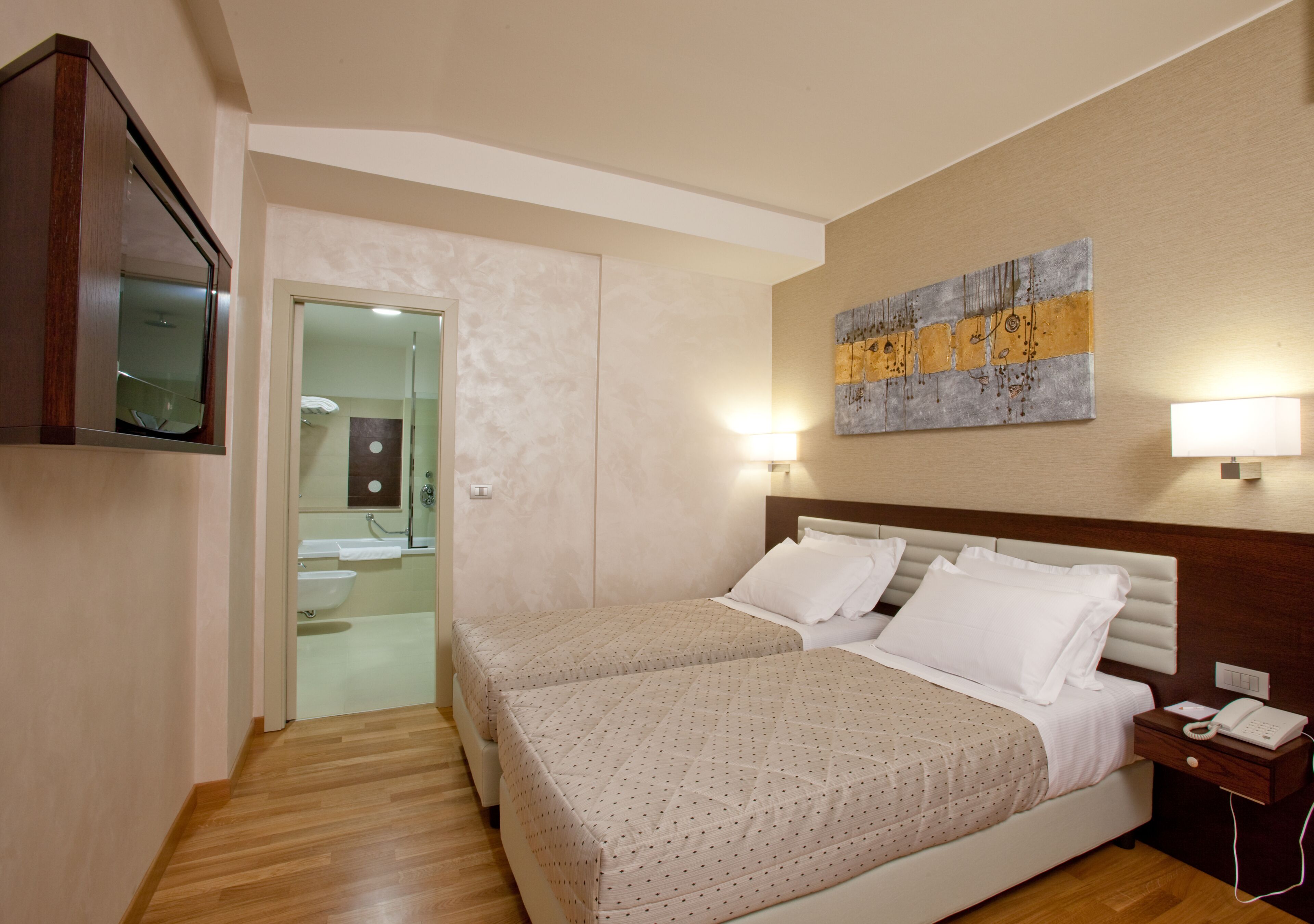 Minibar, in-room safe, desk, blackout curtains