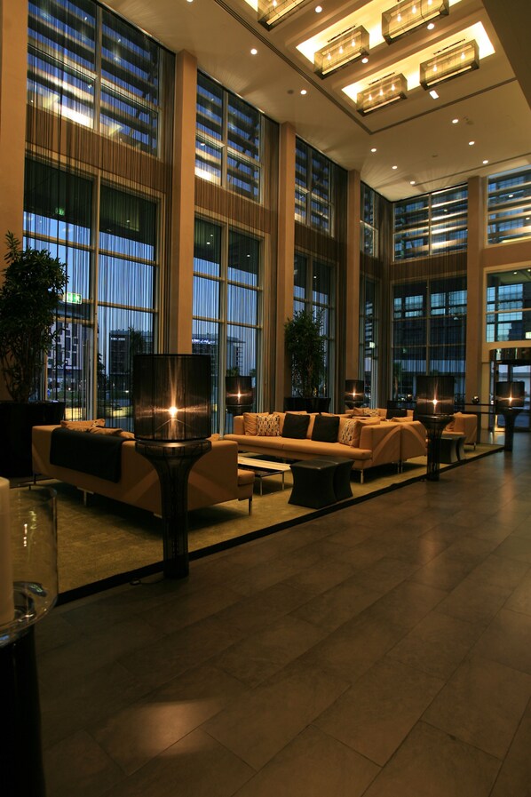 Zona de estar del vestíbulo