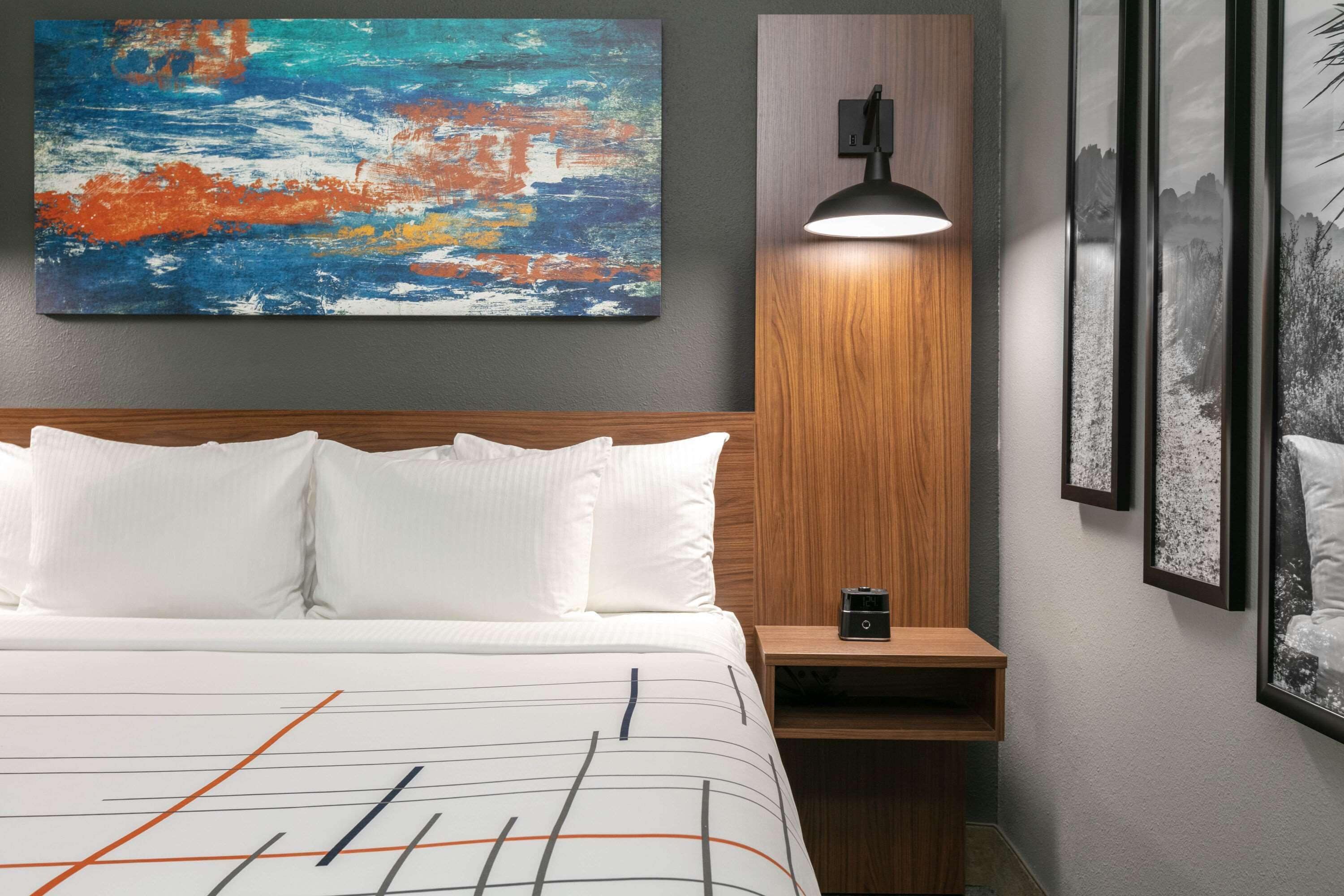 premium bedding, desk, iron/ironing board, free wifi