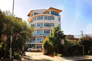 Entrée de l’hébergement