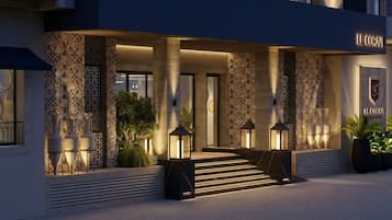 Facciata della struttura