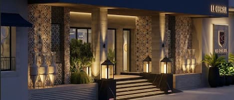 Fassade der Unterkunft