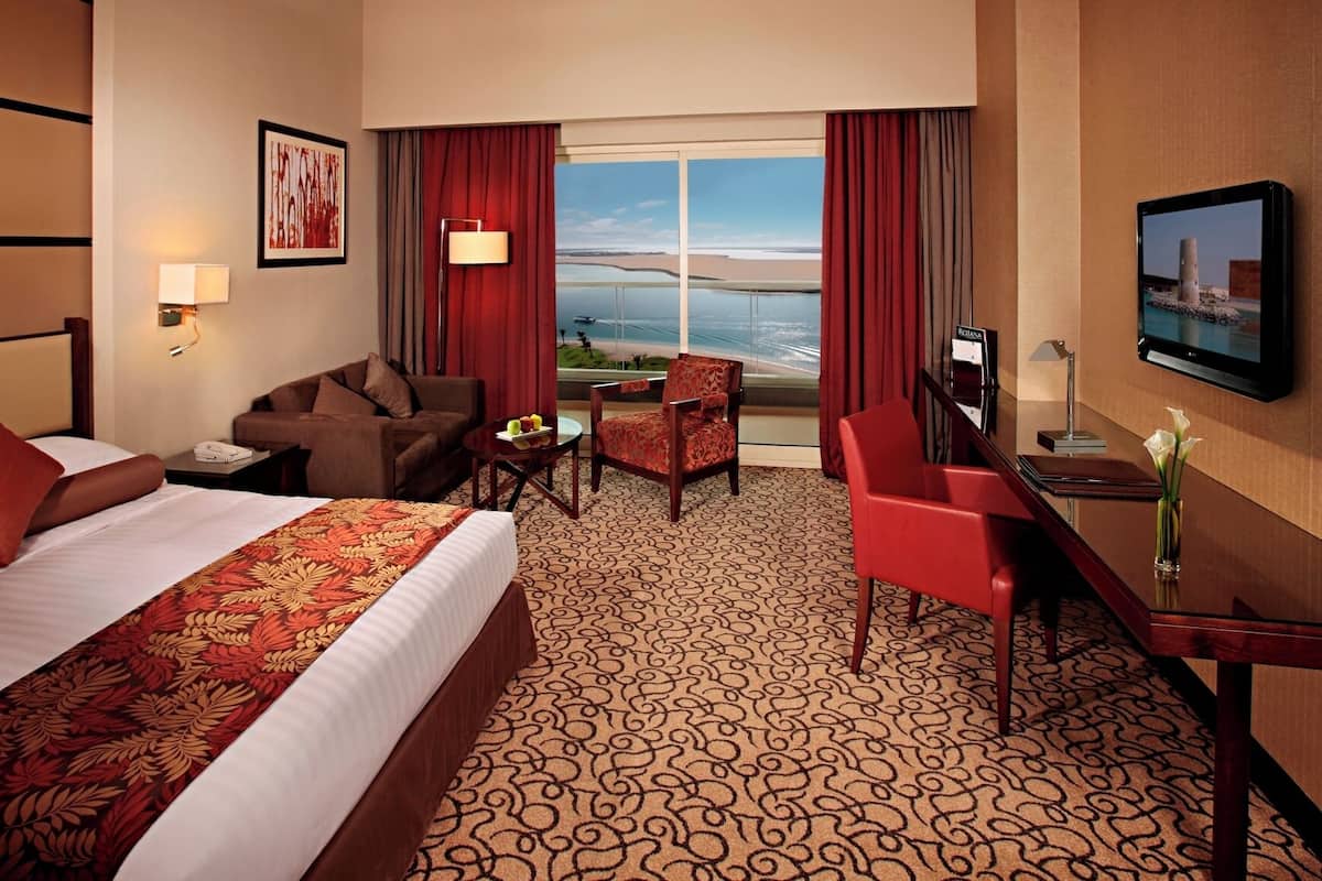Room, Balcony, Sea View | Hypo-allergenic bedding, down duvets, memory-foam beds, minibar
