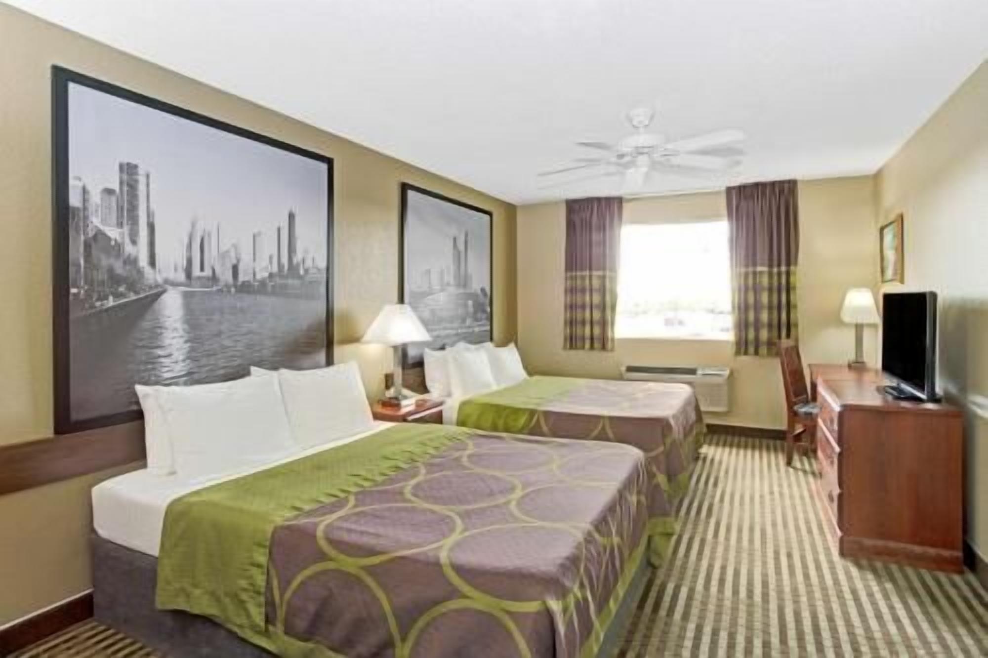 Memory foam beds, blackout drapes, iron/ironing board, rollaway beds