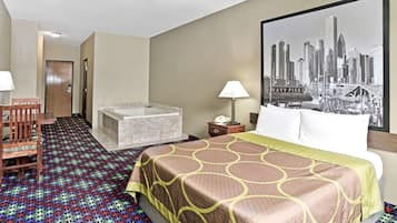Memory-foam beds, blackout curtains, iron/ironing board, rollaway beds