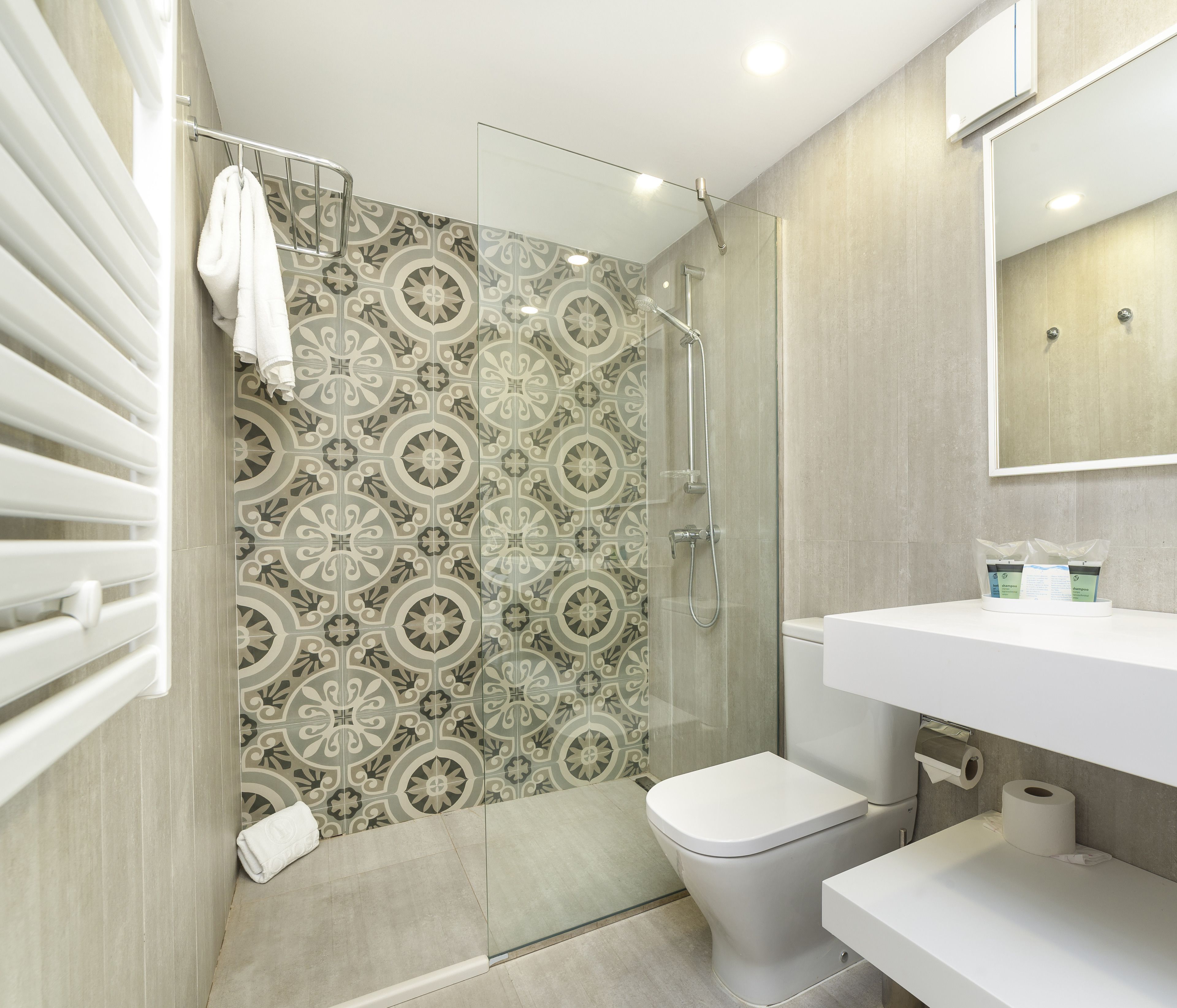 studio, balcony | bathroom | shower, hair dryer, towels