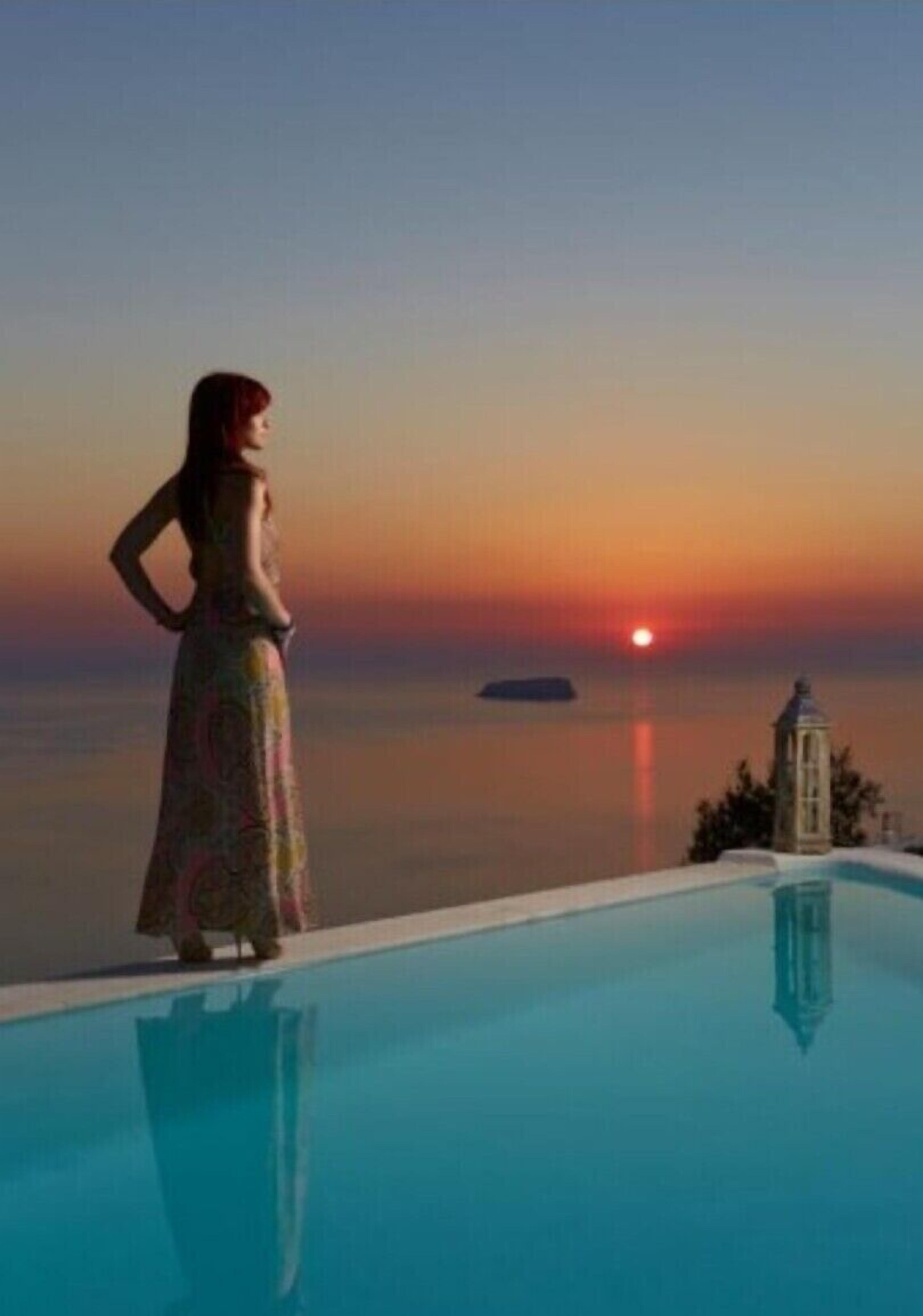 Private Pool Suite - Indoor Jacuzzi & Sunset View | View from room