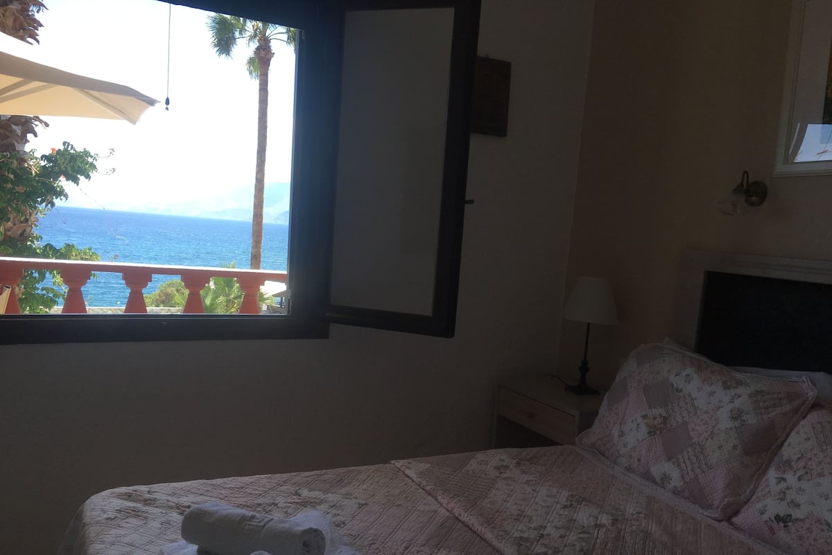 Appartement, 2 slaapkamers, uitzicht op zee | Lakens van Egyptisch katoen, een kluis op de kamer