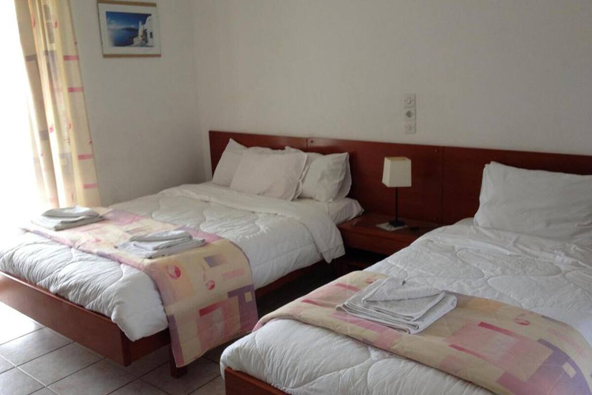 Pillowtop beds, desk, soundproofing, iron/ironing board (on request)