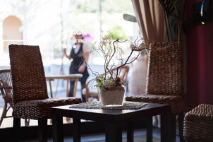 Zona de estar del vestíbulo