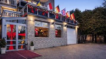 Fachada da propriedade