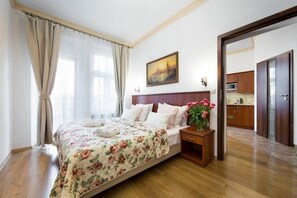 In-room safe, desk, iron/ironing board, free cots/infant beds