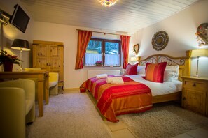 Chambre double | Literie de qualité, lit avec matelas Select Comfort, minibar