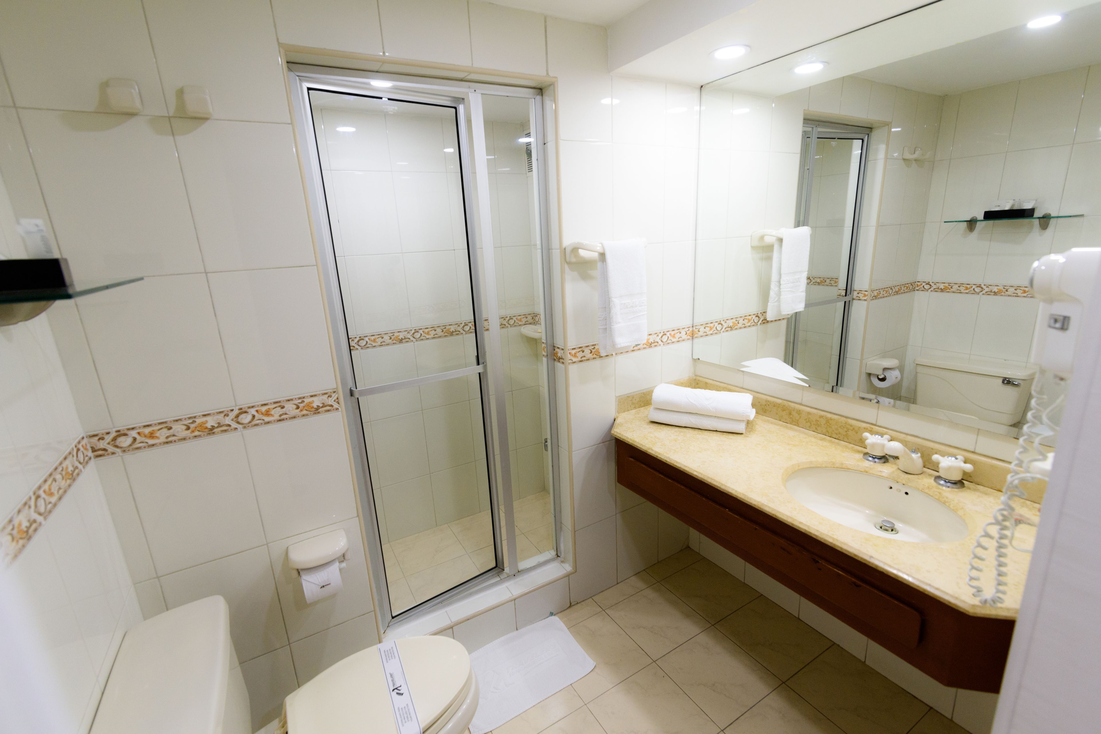 junior apartment, 2 bedrooms | bathroom | shower, free toiletries, hair dryer, towels