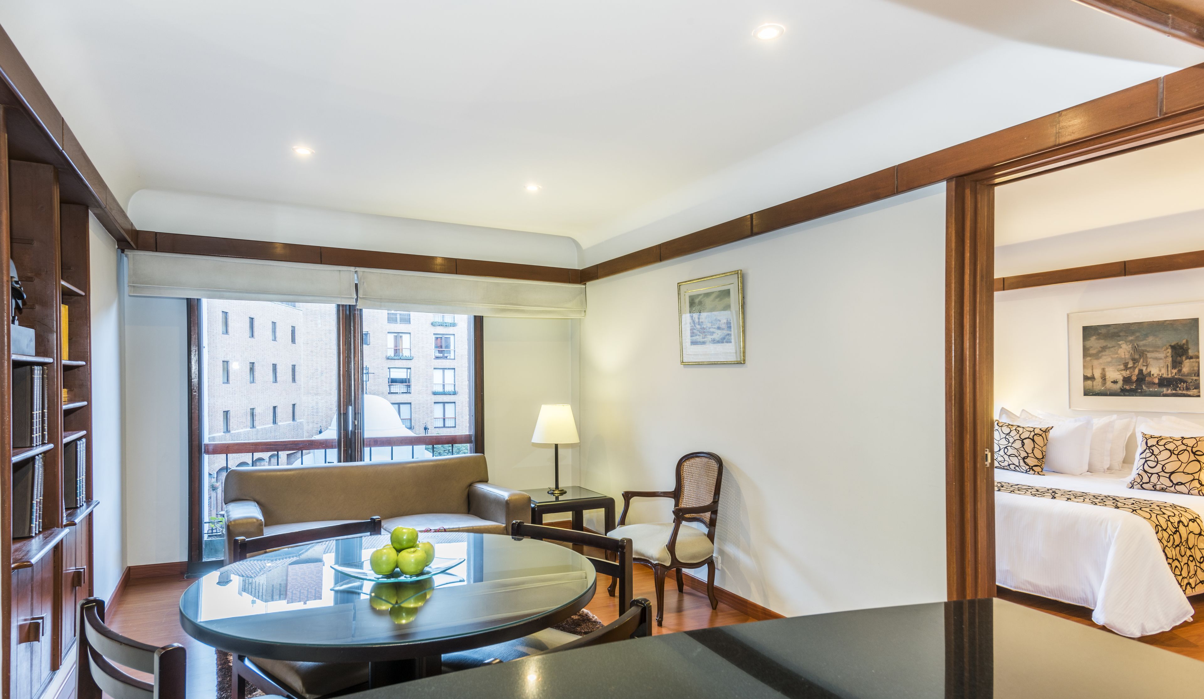 standard apartment | living room | tv