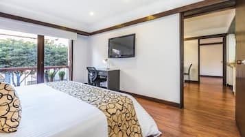 Caja de seguridad en la habitación, cortinas blackout y wifi gratis
