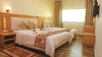 Bettwäsche aus ägyptischer Baumwolle, hochwertige Bettwaren, Minibar