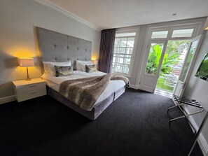 Luxury Room, Patio | Premium bedding, minibar, in-room safe, desk - The Three Boutique Hotel (Cape Town)