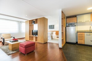 公寓, 1 间卧室 | 起居区 | 平板电视