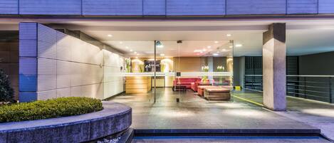 Façade de l’hébergement