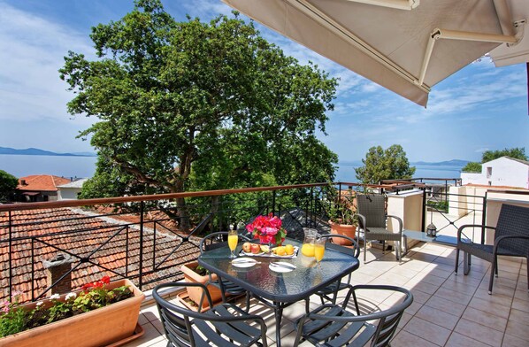 Vue depuis l’hébergement