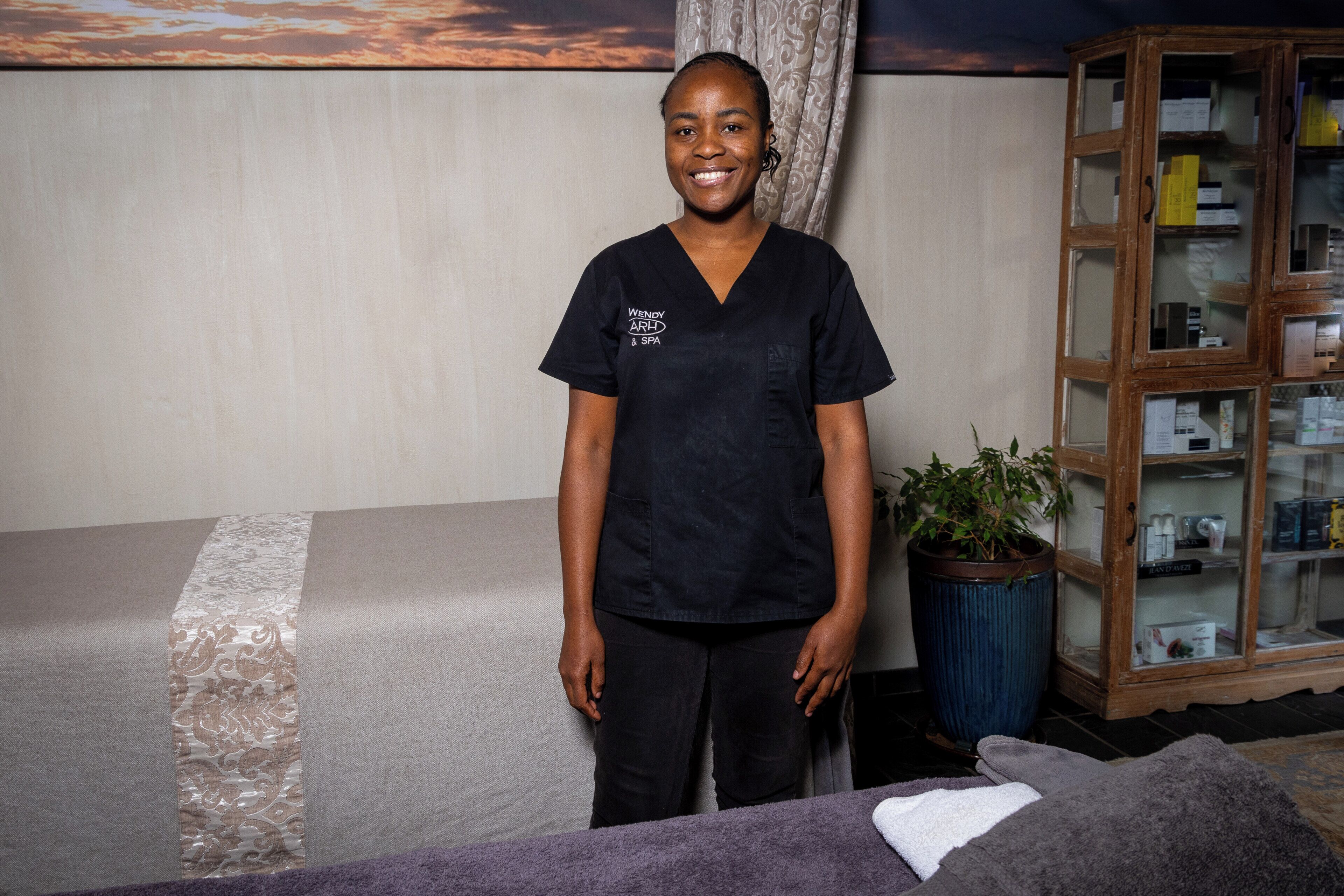 Behandelingskamers voor koppels, lichaamsbehandelingen, aromatherapie