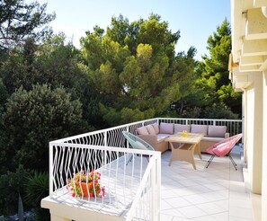 Apartamento, 3 quartos, terraço, vista para o parque (8+1) | Terraço/pátio