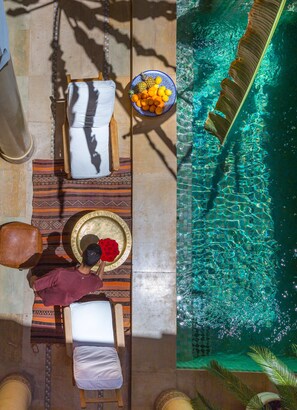 Outdoor pool - Riad Azoulay (Marrakech)