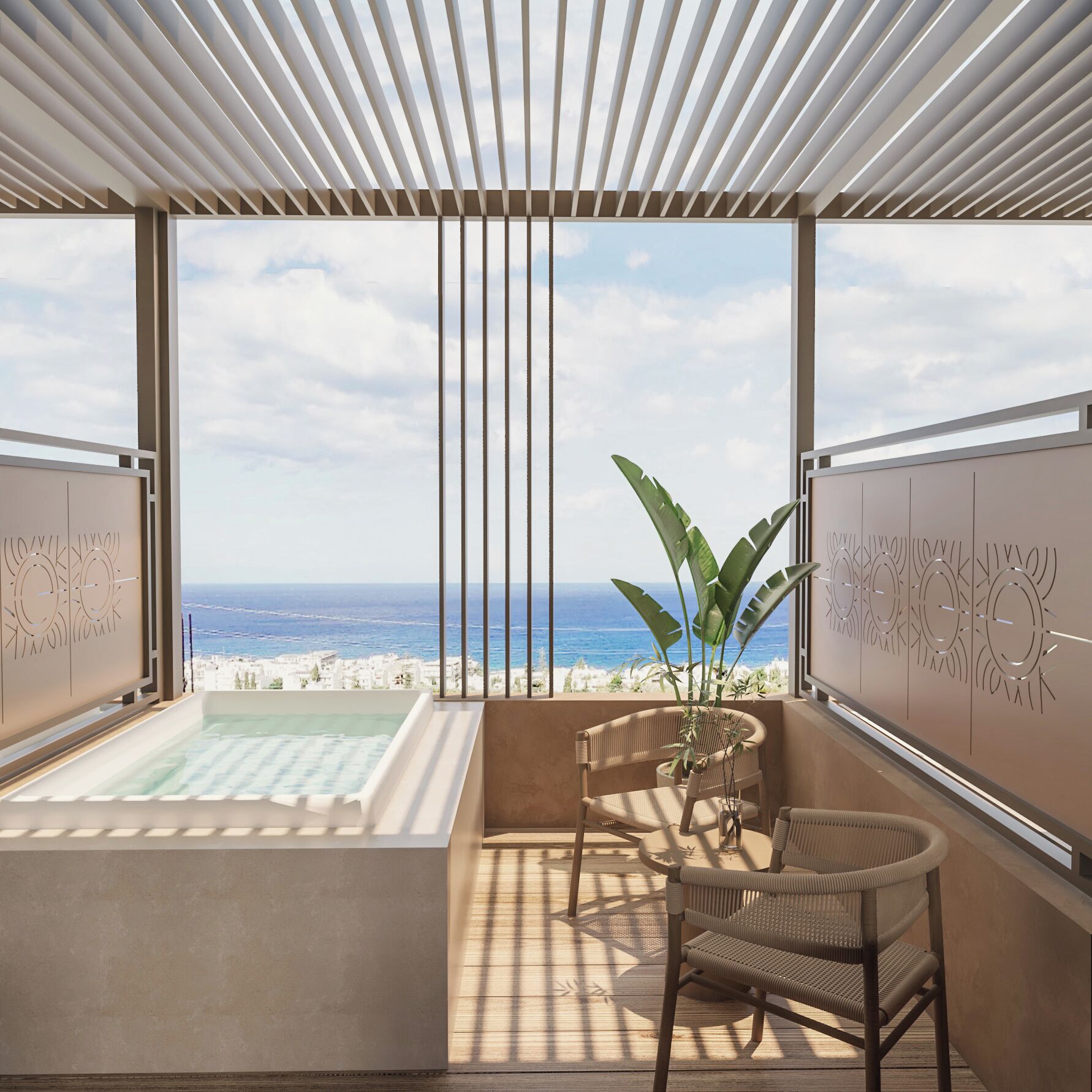 Signature Sea View Hot Tub - Adults Only | Θέα στην παραλία/θάλασσα