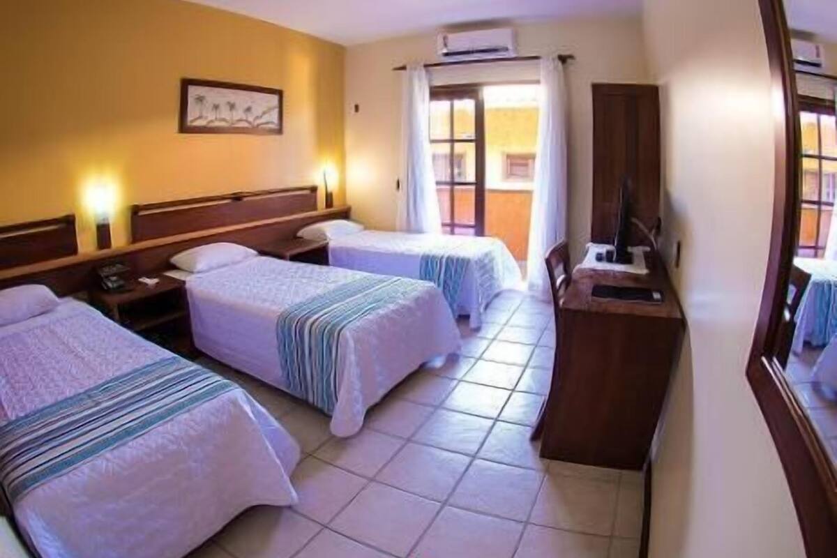 Minibar, desk, blackout curtains, free WiFi