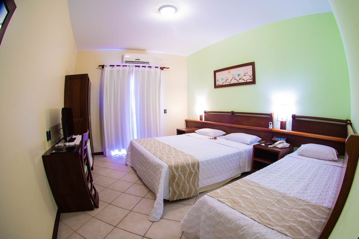 Minibar, desk, blackout curtains, free WiFi