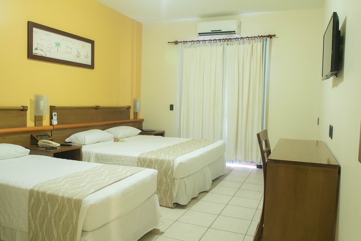Minibar, desk, blackout curtains, free WiFi