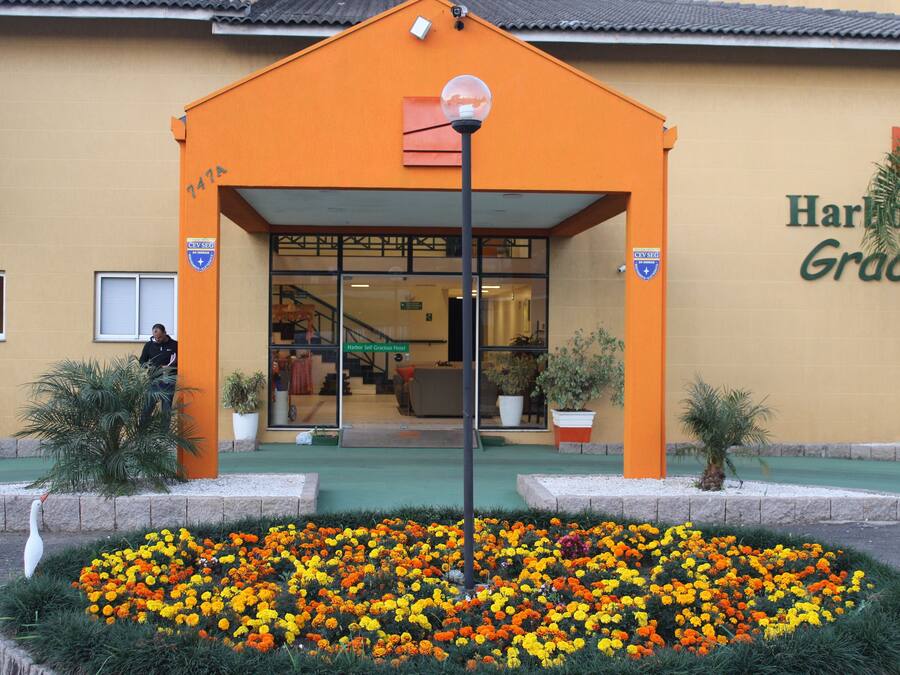 Fassade der Unterkunft