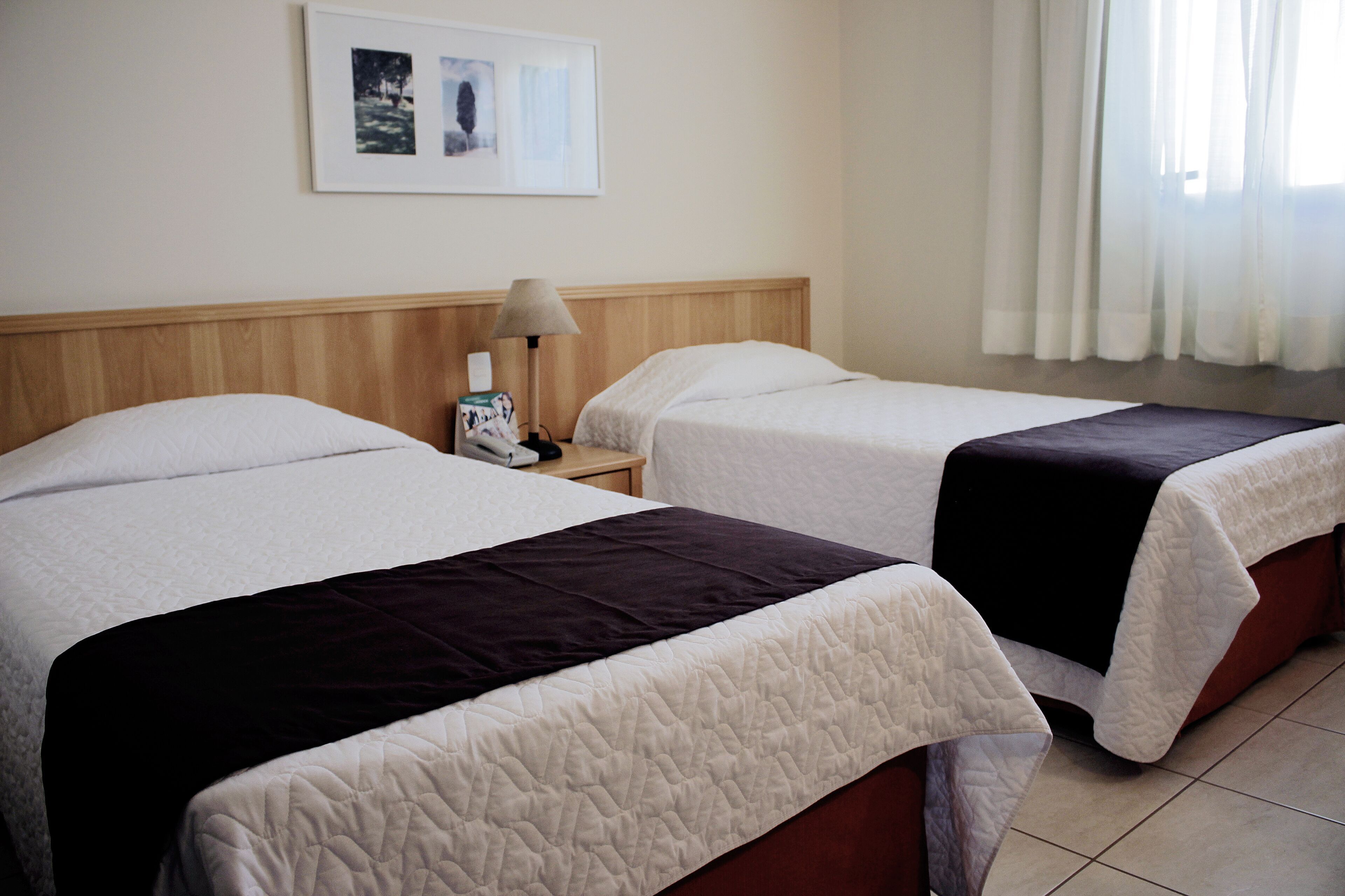 Desk, laptop workspace, blackout curtains, soundproofing