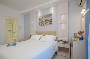 In-room safe, soundproofing, iron/ironing board, free WiFi - Hotel Ilion (Naxos)