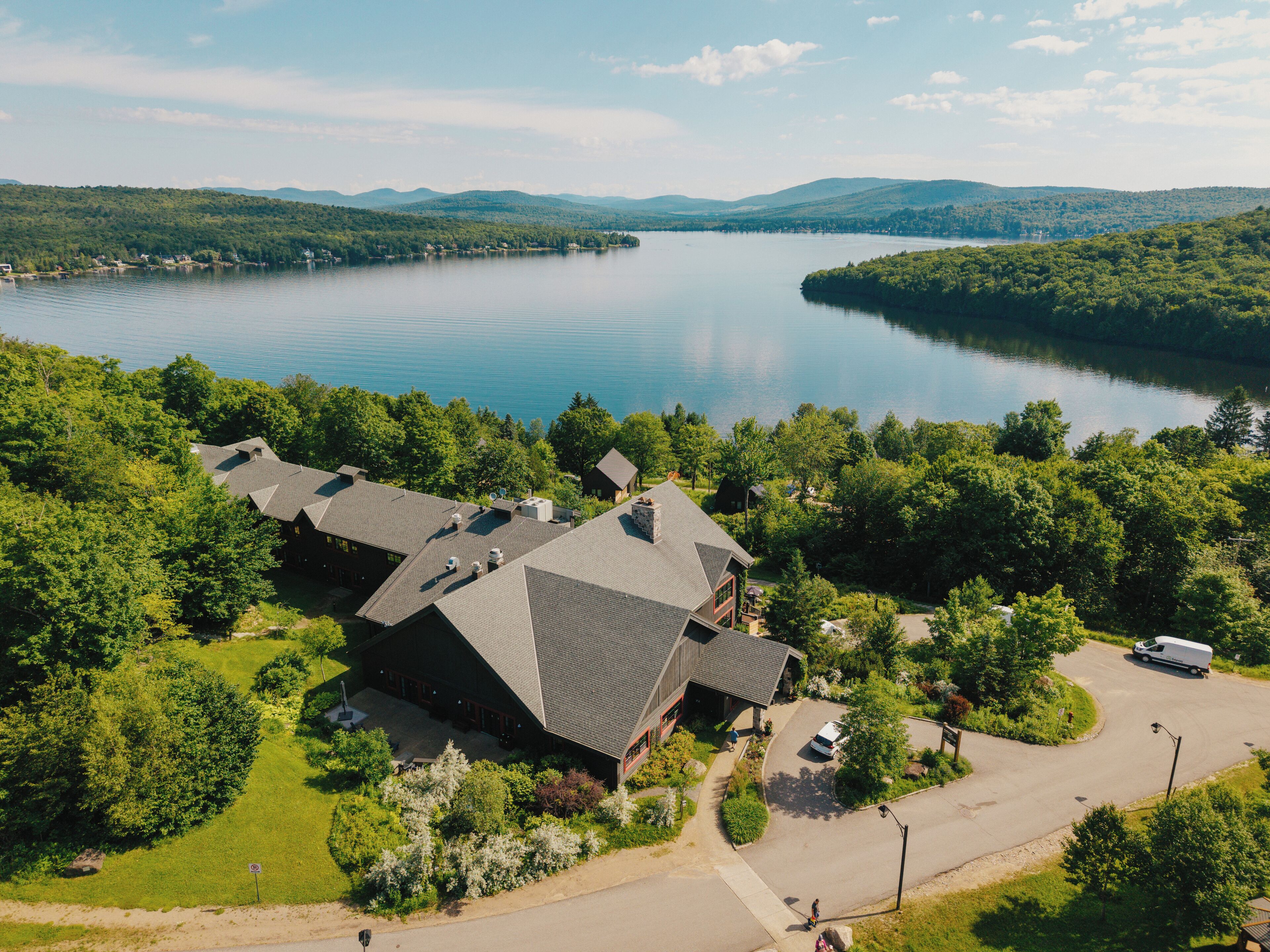 Façade de l’hébergement
