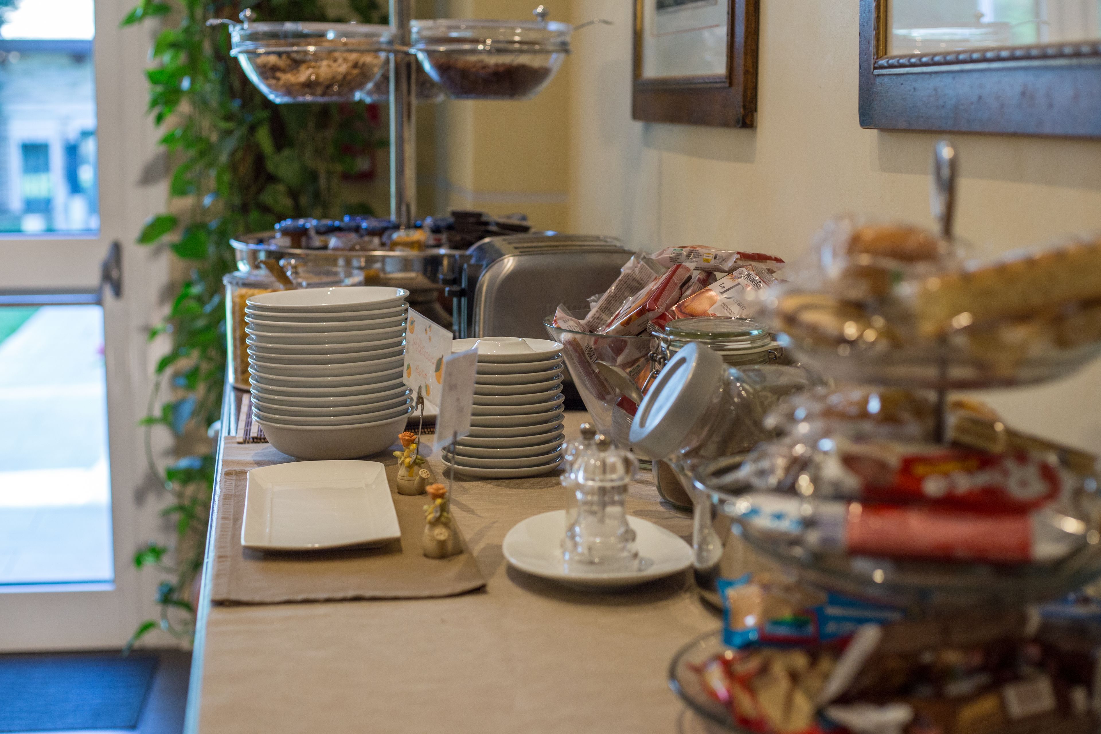 daily buffet breakfast (eur 7 per person)
