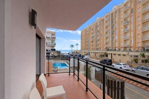 Standard Double Room, Partial Sea View | Terrace/patio