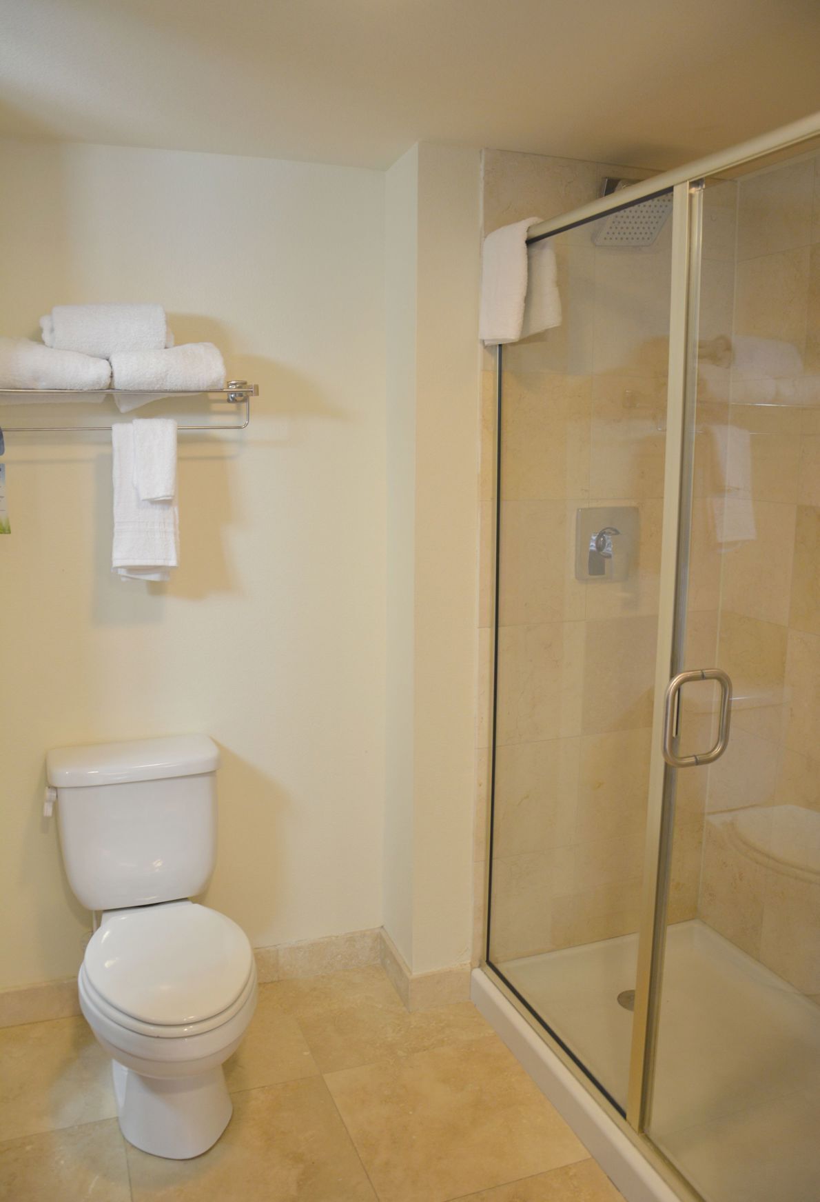 Bathroom | Hair dryer, towels