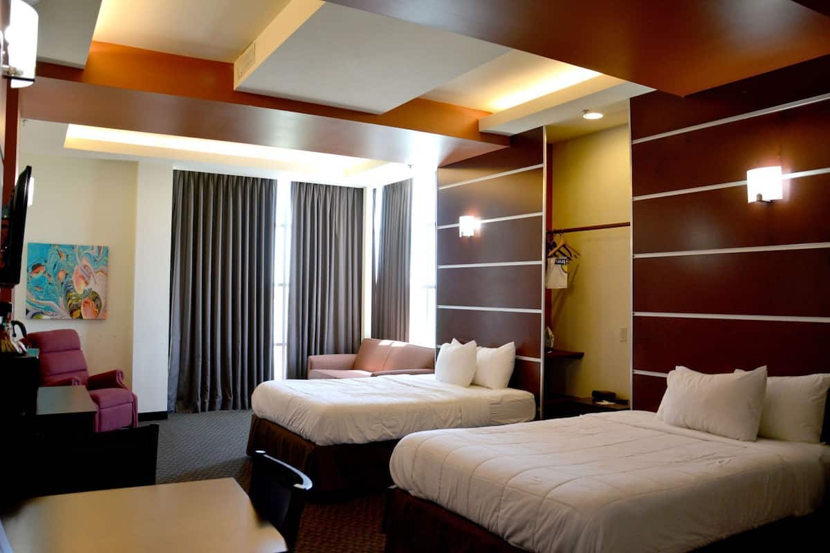 In-room safe, desk, iron/ironing board, free cots/infant beds