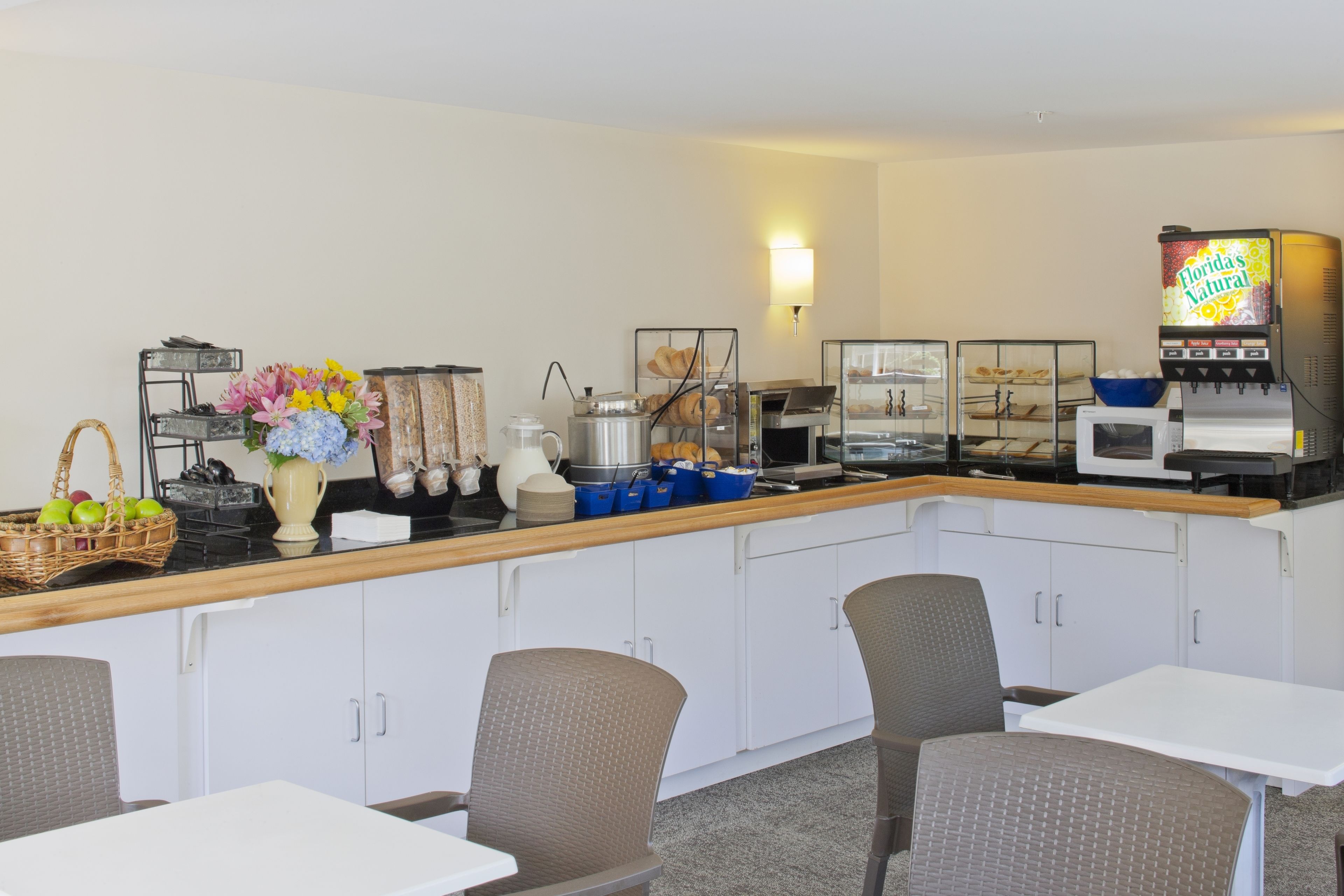 free daily continental breakfast