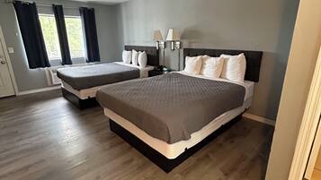 Deluxe Room, 2 Queen Beds | Blackout drapes, iron/ironing board, rollaway beds, free WiFi