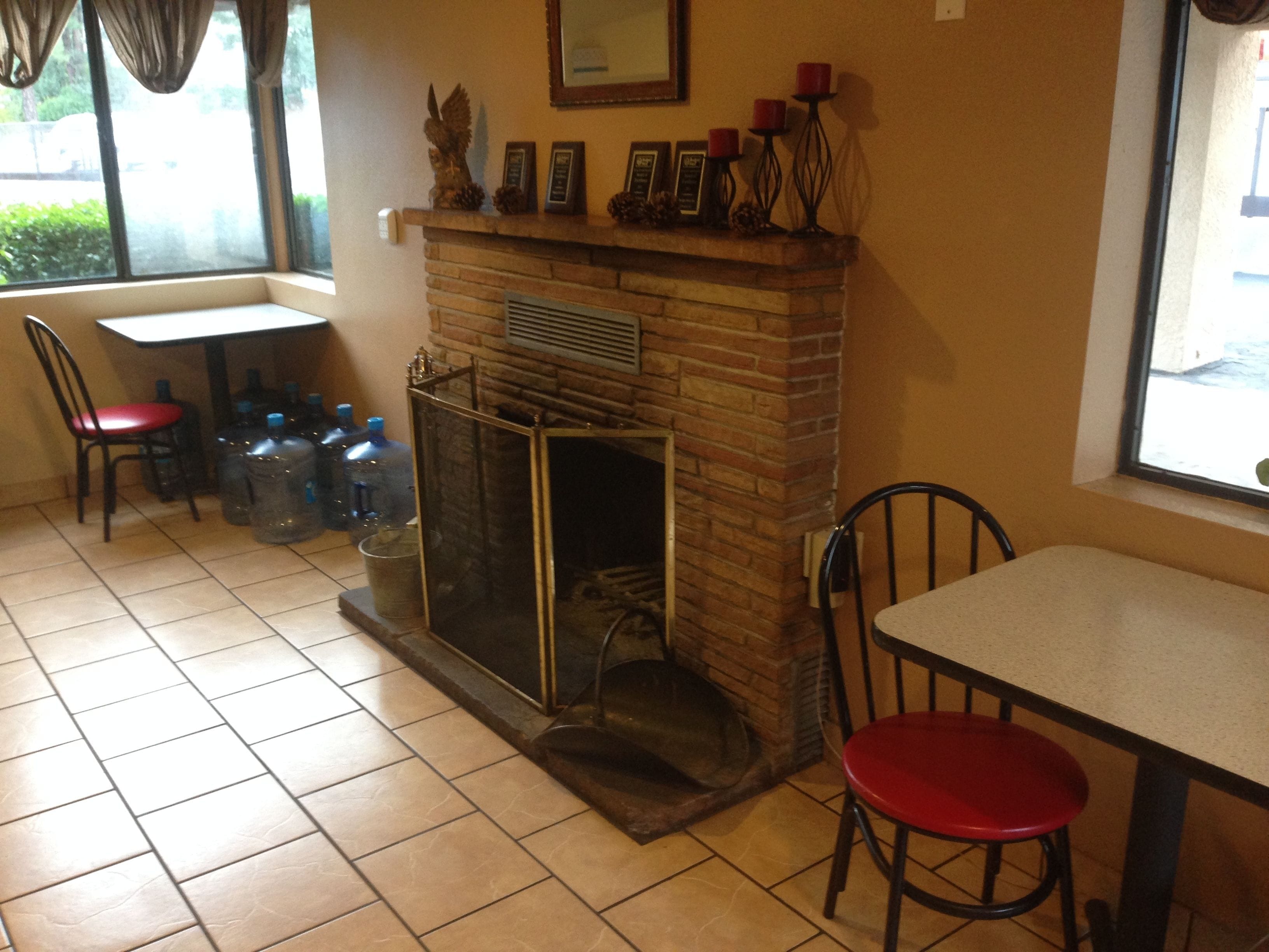 fireplace